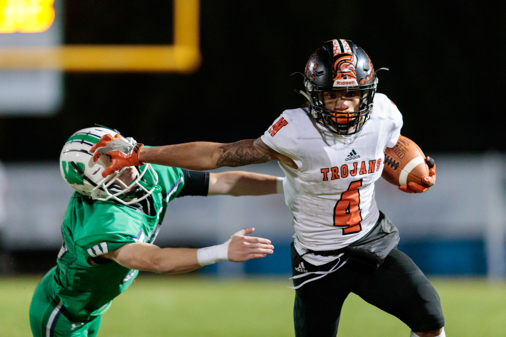 The Northwest Cabarrus Trojans fall to the Weddington Warriors in the third round of the 3AA State playoffs.